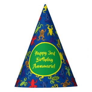 Chapeaux De Fètes Grenouille arborescente Anniversaire de enfant mû