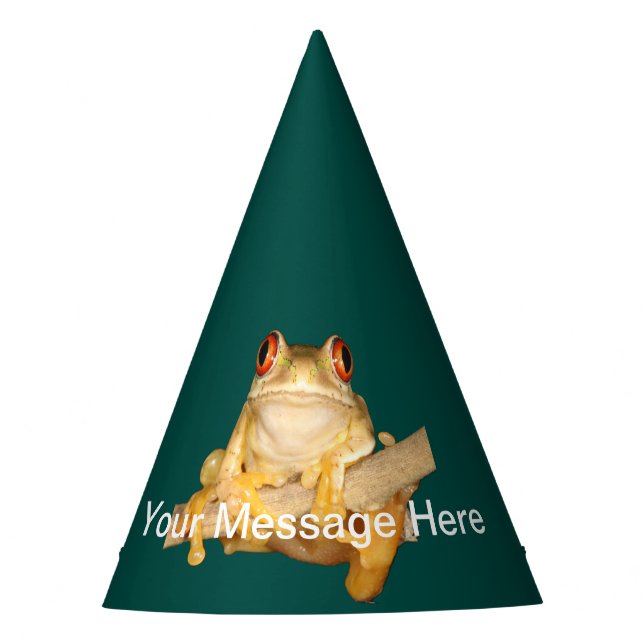 Chapeaux De Fètes Grenouille des arbres (Devant)