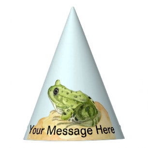 Chapeaux De Fètes Grenouille verte