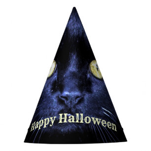 Chapeaux De Fètes Halloween fête peur Chat noir Horreur Nuit