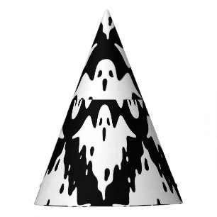 Chapeaux De Fètes Halloween Ghost Éffrayant Motif sans couture