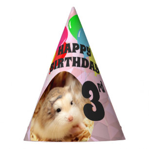 Chapeaux De Fètes Hammyville - Belle Hamster Gems Rose