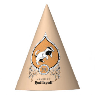 Chapeaux De Fètes HARRY POTTER™   Délicat croquis HUFLEPUFF™ Crest