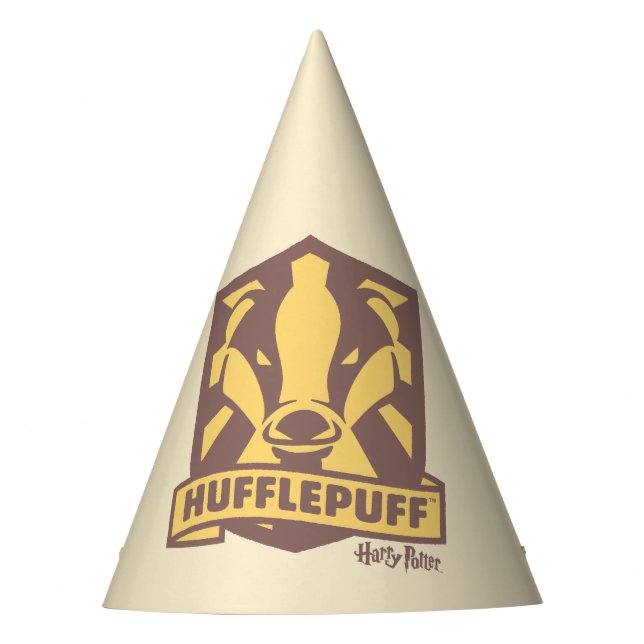 Chapeaux De Fètes HARRY POTTER™ | Été Magique HUFFLEPUFF™ Crest (Devant)