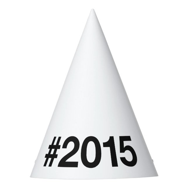 Chapeaux De Fètes Hashtag 10 Anniversaire 2015 (Devant)