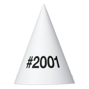 Chapeaux De Fètes Hashtag 24 Anniversaire 2001