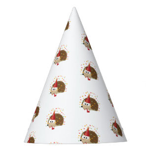 Chapeaux De Fètes Hérisson du Parti Cute Confetti