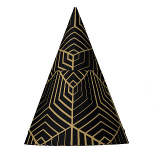 Chapeaux De Fètes Hexagonal Harmony : Art Déco Elegance