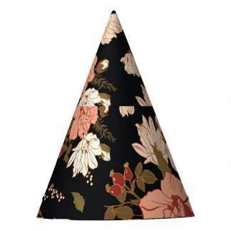 Chapeaux De Fètes Hibiscus Floral : Conception Motif transparente