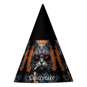 Chapeaux De Fètes Hip Cat cool Thunder_Cove