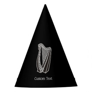 Chapeaux De Fètes Icône Harpe