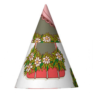 Chapeaux De Fètes Illustrations avec Windows Vintage : Artistique.