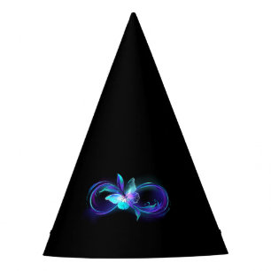 Chapeaux De Fètes Infinité brillante avec papillon magique