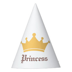 Chapeaux De Fètes Invitation d'anniversaire de princesse enchantée B