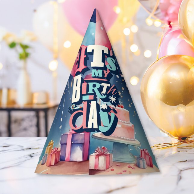 Chapeaux De Fètes Invitation de fête d'anniversaire (Créateur téléchargé)