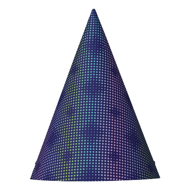 Chapeaux De Fètes Iridescent Holographic Dots Pattern (Devant)
