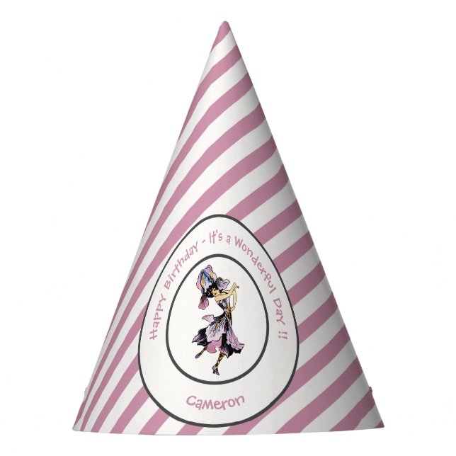 Chapeaux De Fètes Iris - Fleur de Lis Fourniture de Fleurs Whimsical (Devant)