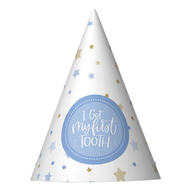 Chapeaux De Fètes J'ai eu mon premier casquette de fête des dents (Devant)