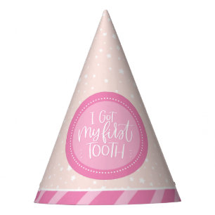 Chapeaux De Fètes J'Ai Obtenu Mon Premier Casquette De La Peach&Pink