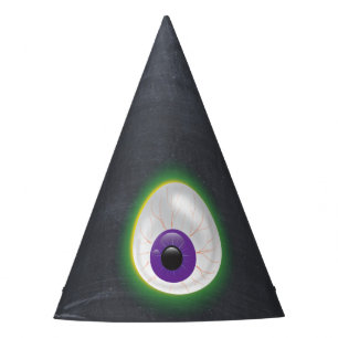Chapeaux De Fètes Jaillissant Purple Eyeball Troisième Oeil Hallowee