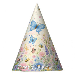 Chapeaux De Fètes Jardin Fantaisiste Fête Papillon Abeille Coccinell
