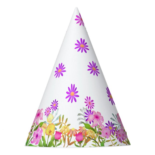 Chapeaux De Fètes Jardin Floral (Devant)