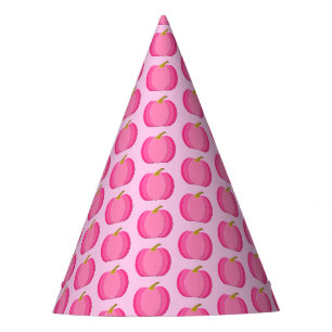 Chapeaux De Fètes Joli Citrouille de bébé rose fille Baby shower Mot