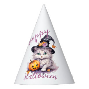 Chapeaux De Fètes Joli rose Halloween fête d'anniversaire Kitten Cit