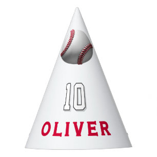 Chapeaux De Fètes Joueur de baseball Ball Jour d'anniversaire