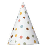 Jour d'anniversaire coloré de la mignonne Polka