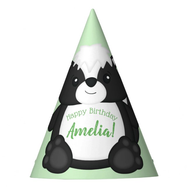 Chapeaux De Fètes Jour de l'anniversaire de Skunk (Devant)