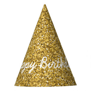 Chapeaux De Fètes Joyeux anniversaire dans les Parties scintillant d