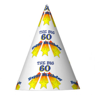 Chapeaux De Fètes Joyeux anniversaire grands 60
