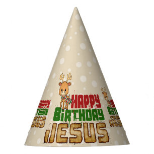 Chapeaux De Fètes Joyeux anniversaire Jésus