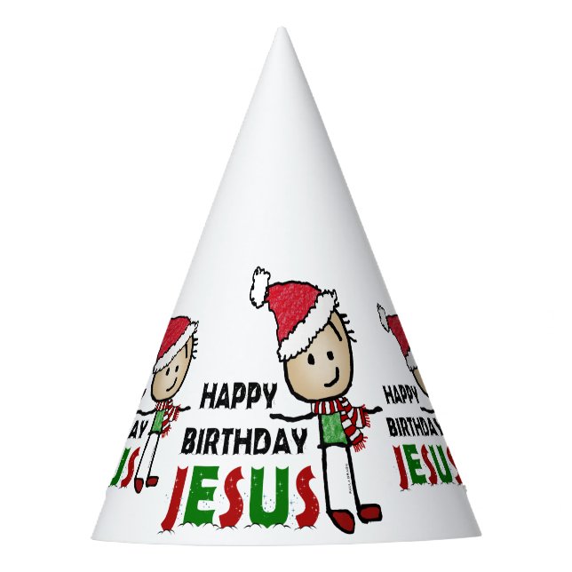 Chapeaux De Fètes Joyeux anniversaire Jésus (Devant)