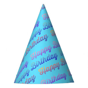 Chapeaux De Fètes Joyeux anniversaire Motif Casquette de la fête