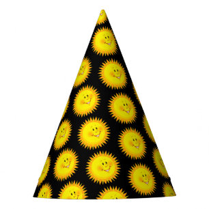 Chapeaux De Fètes Joyeux Anniversaire Papier Casquette Sunshine