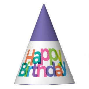Chapeaux De Fètes Joyeux Casquette de fête d'anniversaire