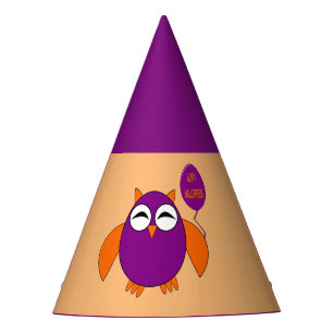 Chapeaux De Fètes Joyeux Casquette de la fête d'Halloween Owl Party