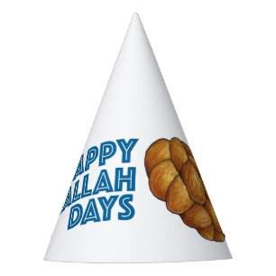 Chapeaux De Fètes Joyeux Jours de Challah Pain de Fête Hanoukka Chan