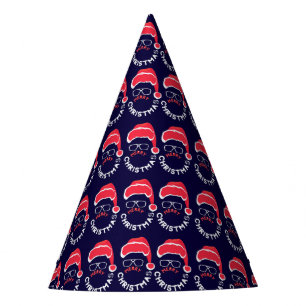 Chapeaux De Fètes Joyeux Noël Santa Clause Merry & Bright