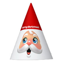 Joyeux visage de Père Noël