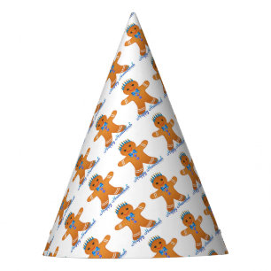 Chapeaux De Fètes Judaïque Hanoukka Gingerbread Homme Menorah