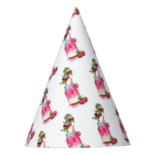 Chapeaux De Fètes Jus de cerise frais Cool Casquettes de la fête de