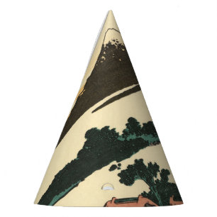 Chapeaux De Fètes Katsushika Hokusai Dawn dans la province de Kai