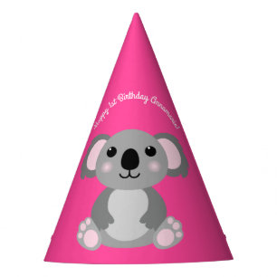 Chapeaux De Fètes Koala Bear Cute Kid Anniversaire