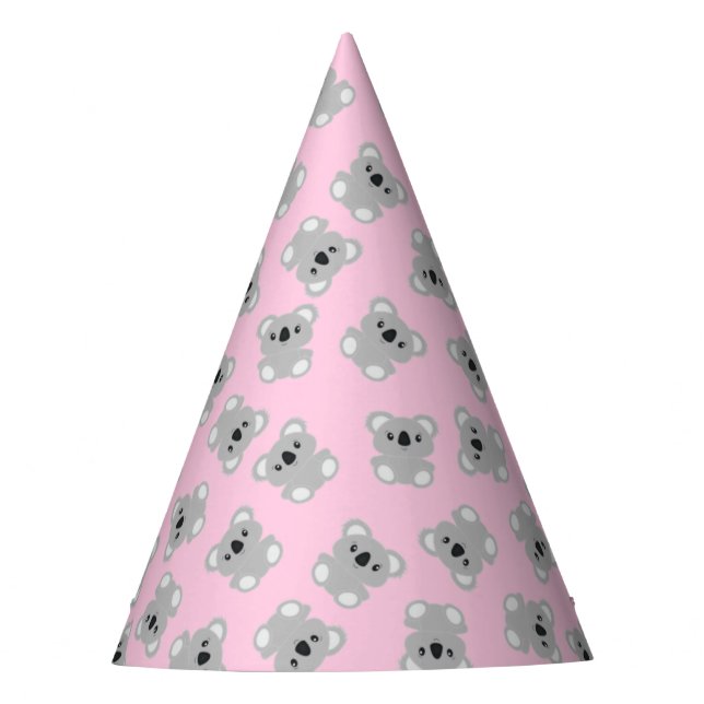 Chapeaux De Fètes Koala Bear fête d'anniversaire (Devant)