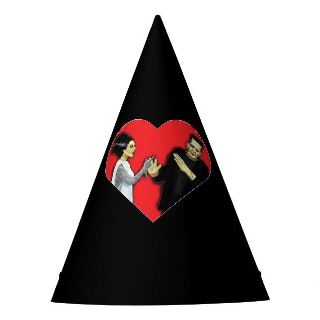 Chapeaux De Fètes La mariée de Frankenstein hurle (Devant)