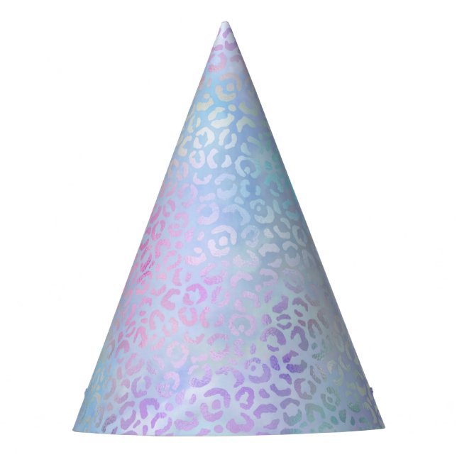 Chapeaux De Fètes La série Léopard Iridescent Design 9 (Devant)