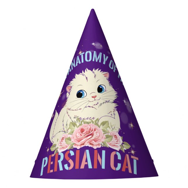 Chapeaux De Fètes L'Anatomy Cat du Persian (Devant)